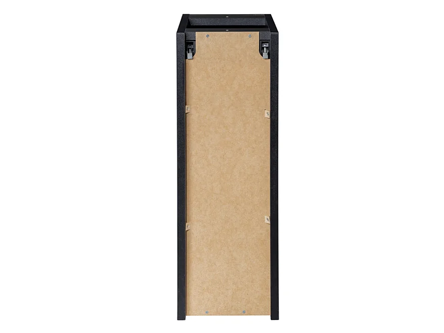 Szafka łazienkowa NOVA BLACK D2 81-20-1D 20cm czarna