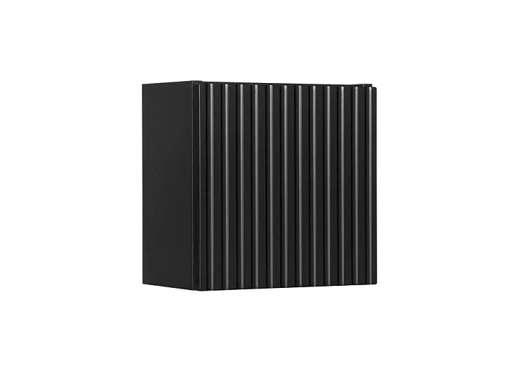 Riva Black 1-dörrars väggskåp