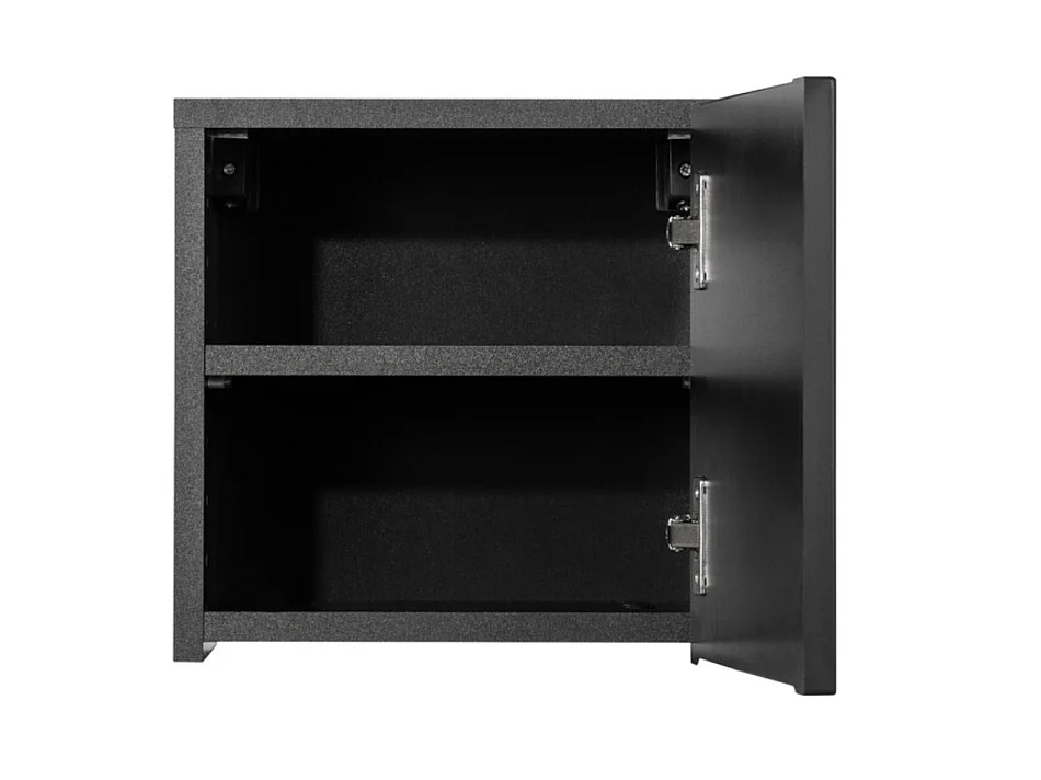 Riva Black 1-dörrars väggskåp