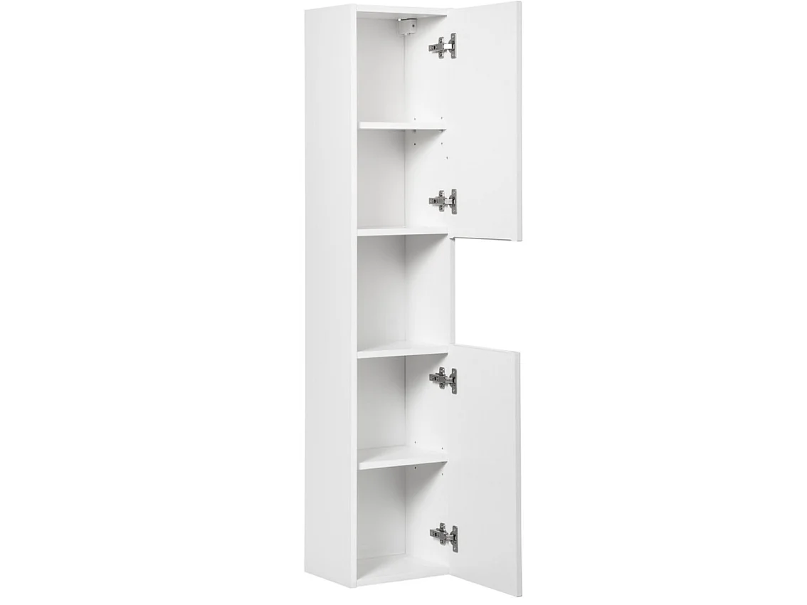 Columna de baño mural NOVA de 30 cm de altura – Armario de pared de diseño moderno-Topo