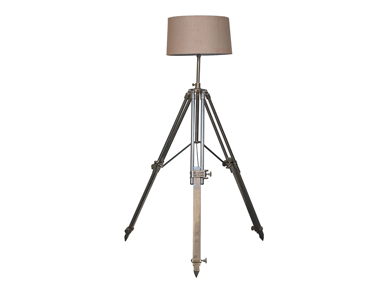 Artisan Furniture Chrome Tripod Lamp