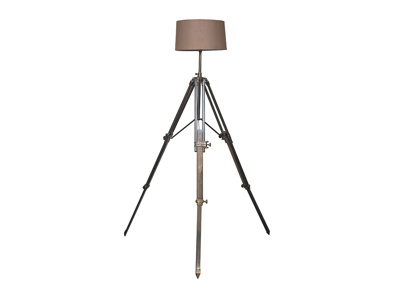 Artisan Furniture Chrome Tripod Lamp