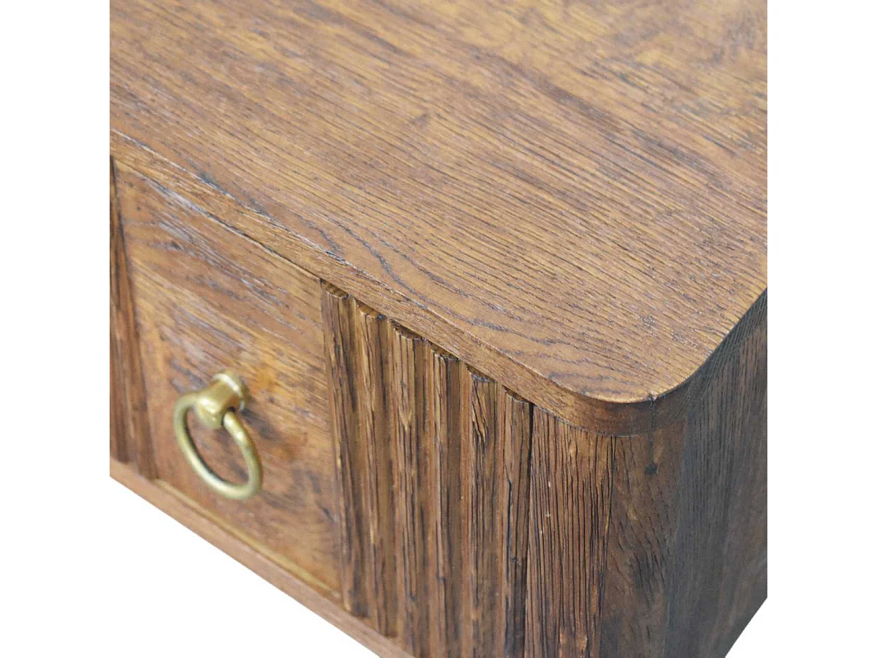 Artisan Furniture Solid Wood Aurelia Wall Bedside, 1 Drawer, Brown