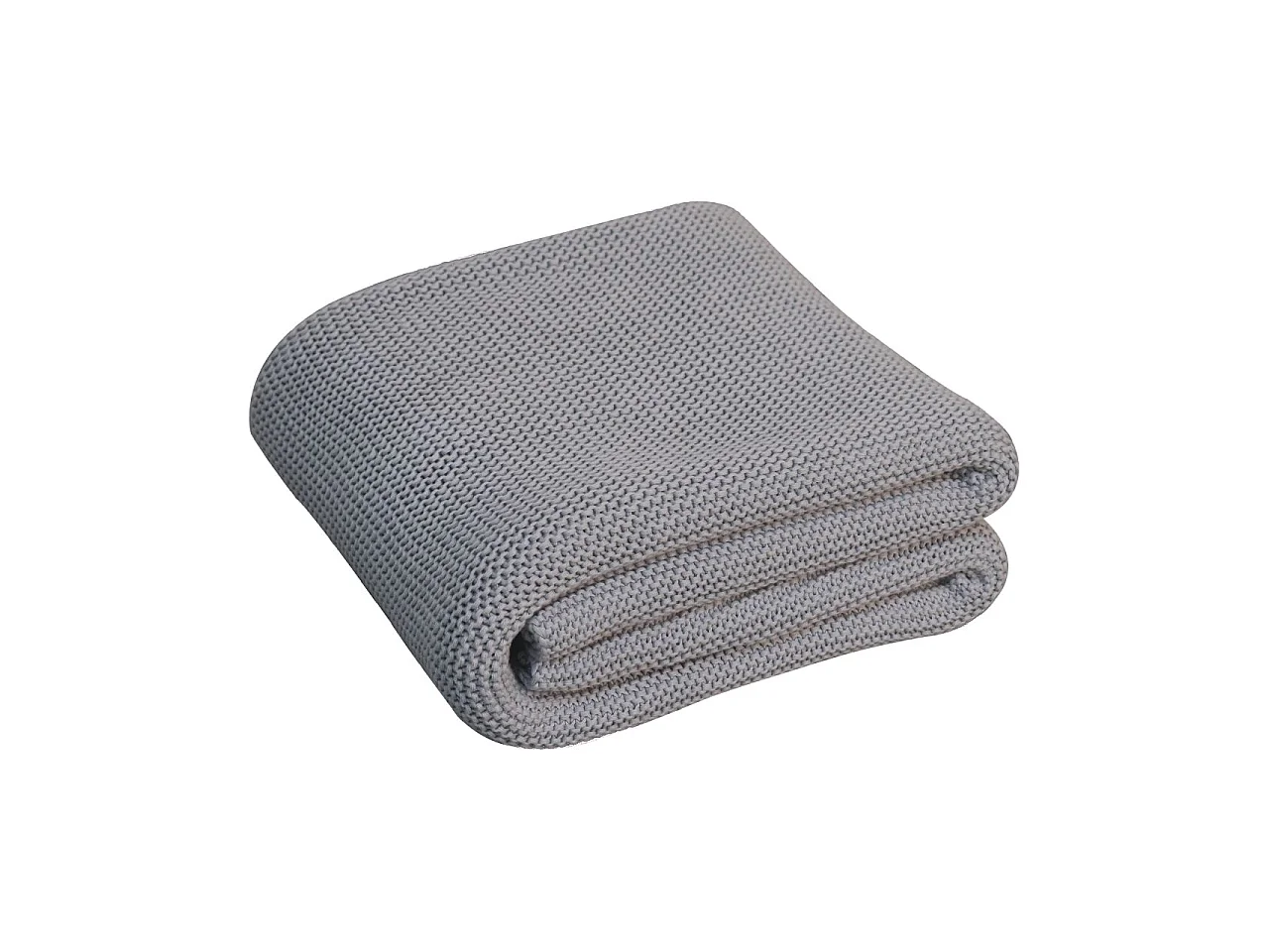 Artisan Furniture Double Grey Knitted Throw