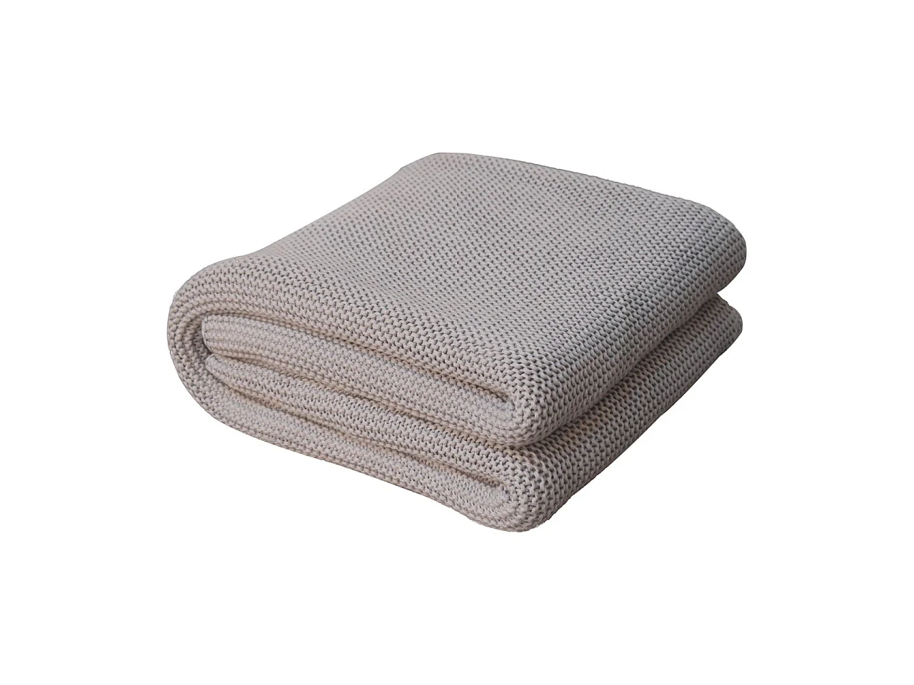 Artisan Furniture Double Grey Knitted Throw