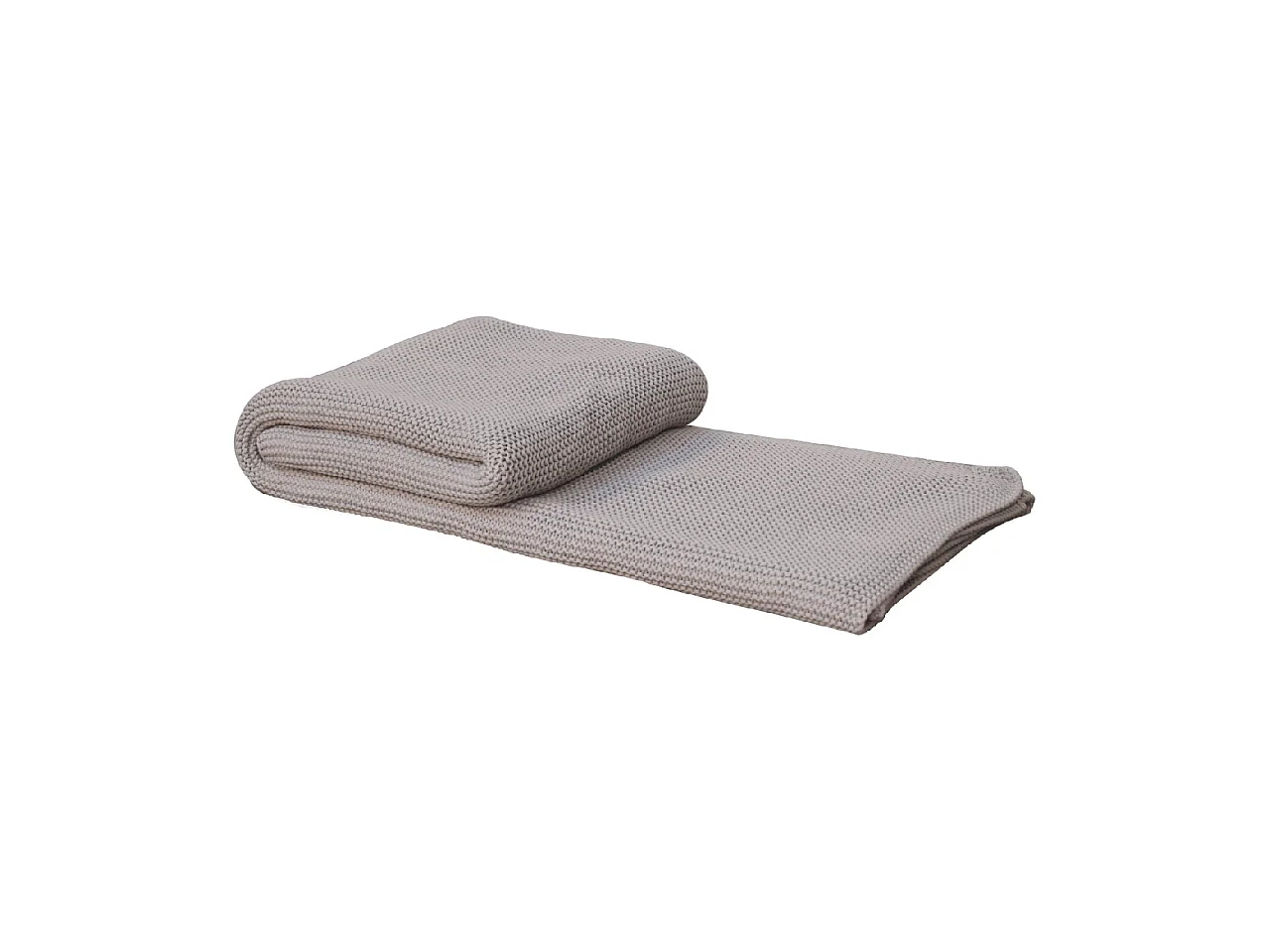 Artisan Furniture Double Grey Knitted Throw