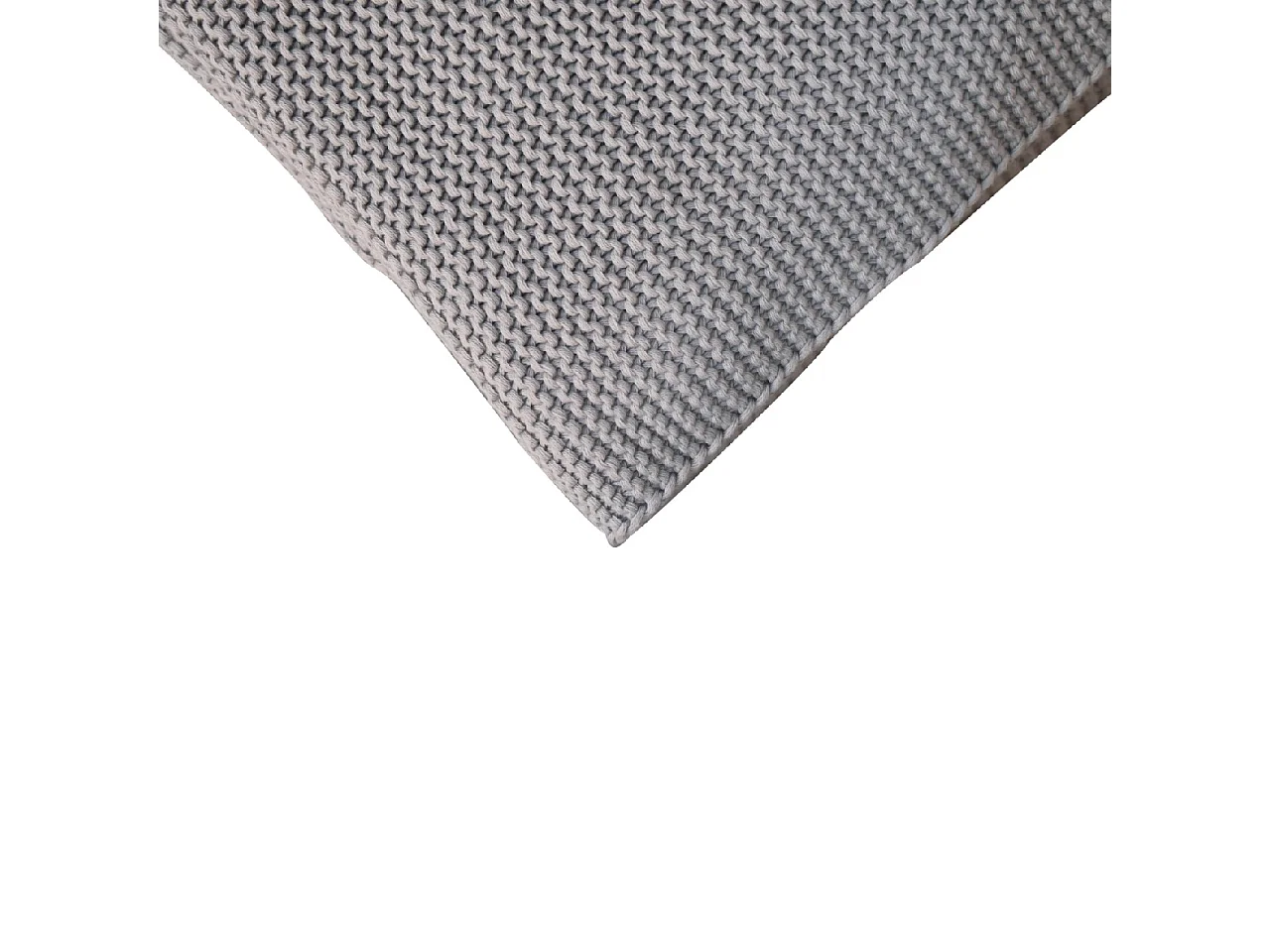 Artisan Furniture Double Grey Knitted Throw