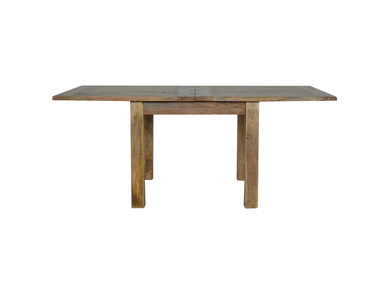 Artisan Furniture Solid Wood Extendable Butterfly Dining Table, Brown