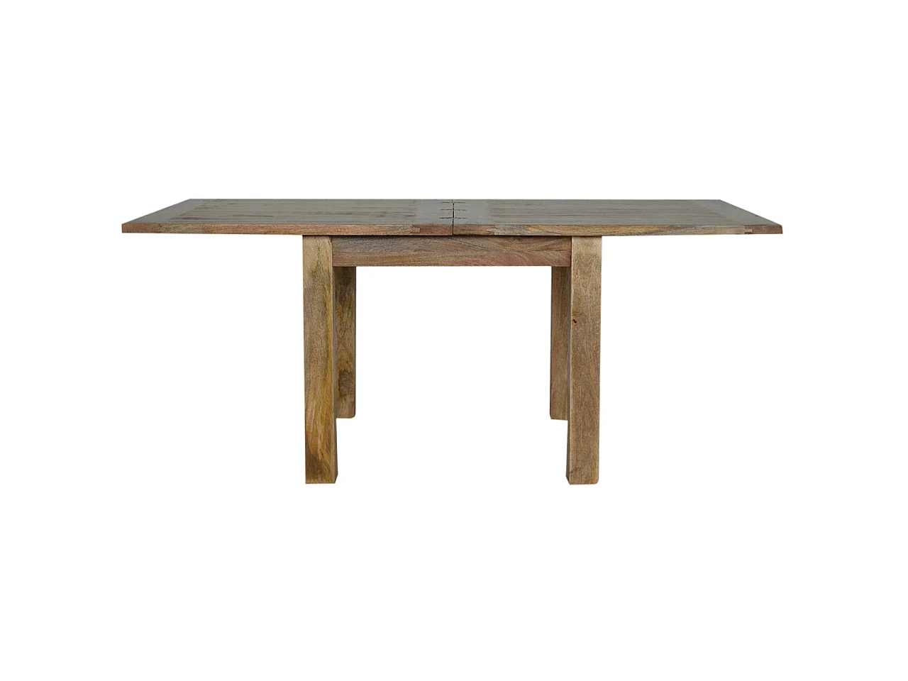 Artisan Furniture Solid Wood Extendable Butterfly Dining Table, Brown