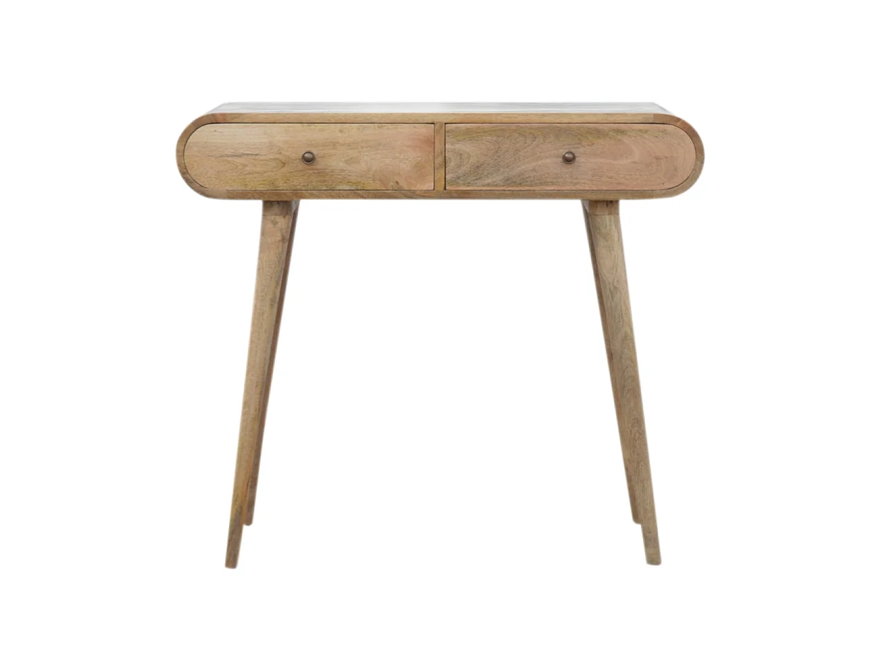 Artisan Furniture Solid Wood London Console Table, Beige, 2Drawers