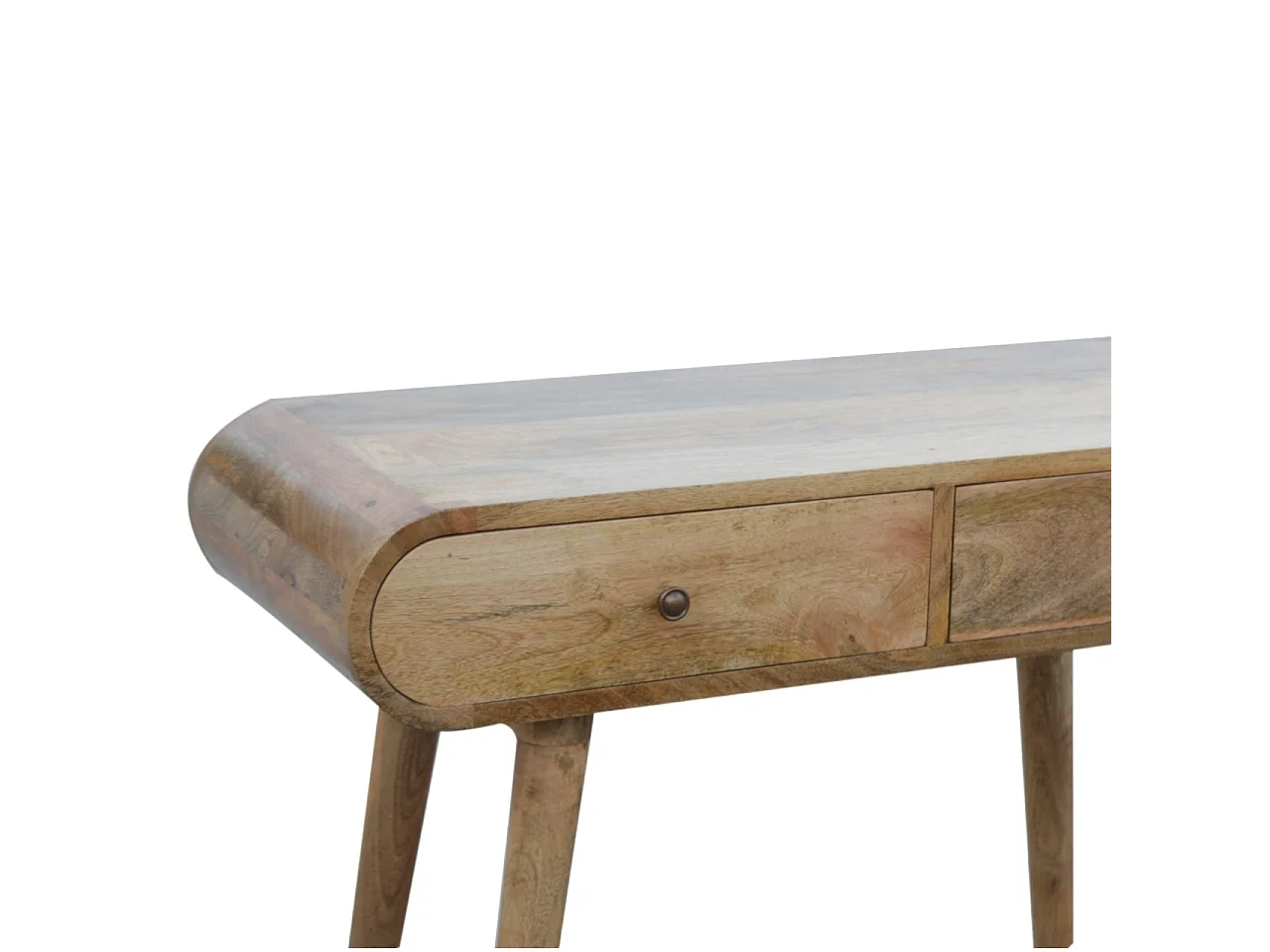 Artisan Furniture Solid Wood London Console Table, Beige, 2Drawers
