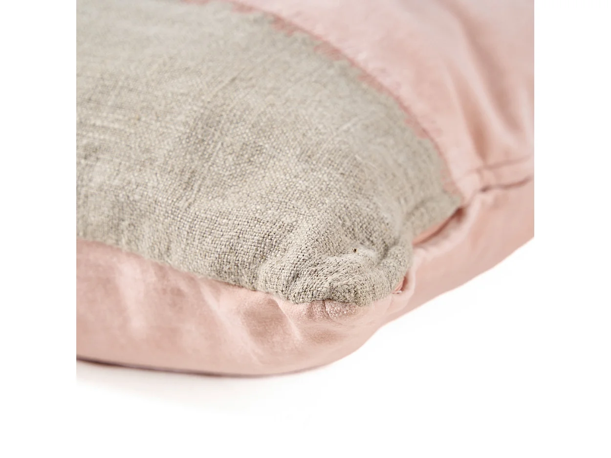 La Fodera per Cuscini Velvet Divorce - Rosa Naturale - 30x50