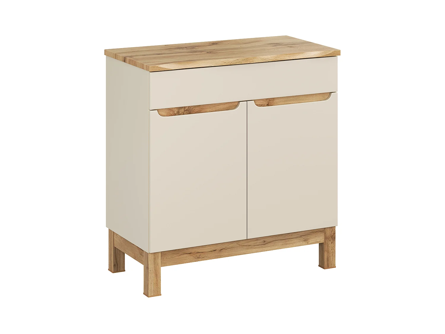 Ensemble de meubles Bali Cashmere 80cm avec plan de travail