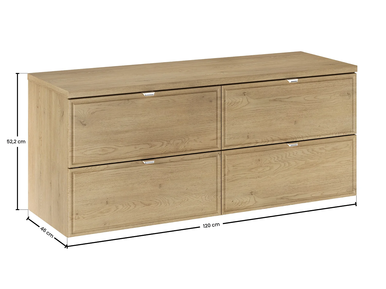 Conjunto de muebles Terra Cremona 120cm con encimera