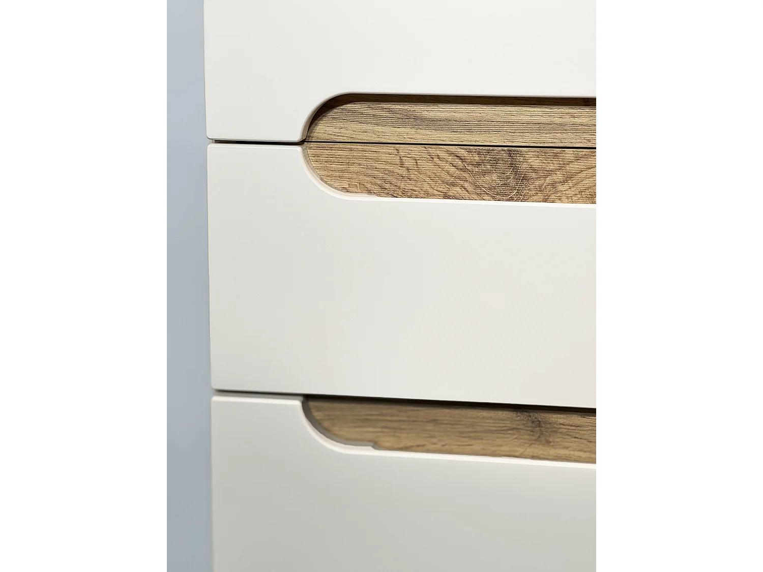 Conjunto de muebles de 80cm con lavabo SKY y armario alto - Bali Cashmere