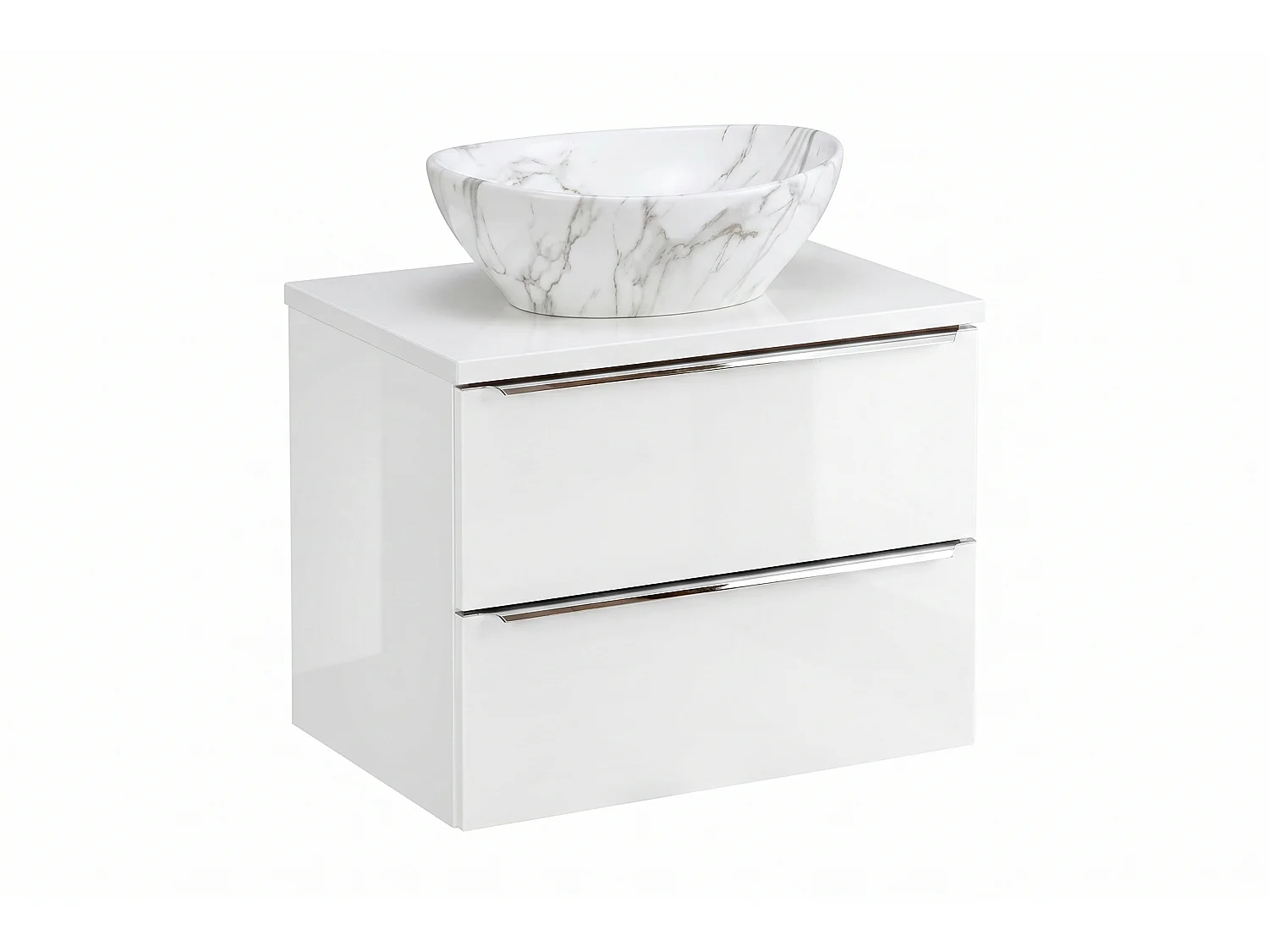 Mueble Alevio con lavabo de 60 cm y encimera