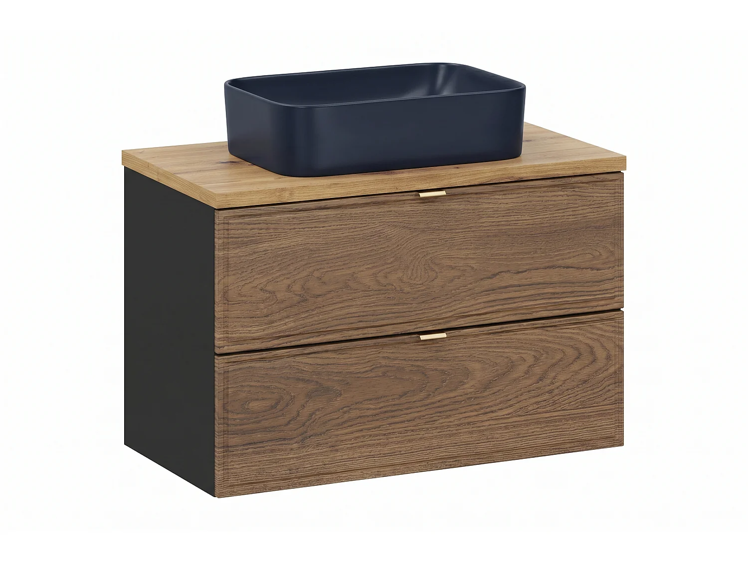 Meuble Gardo avec lavabo de 80 cm et plan de travail