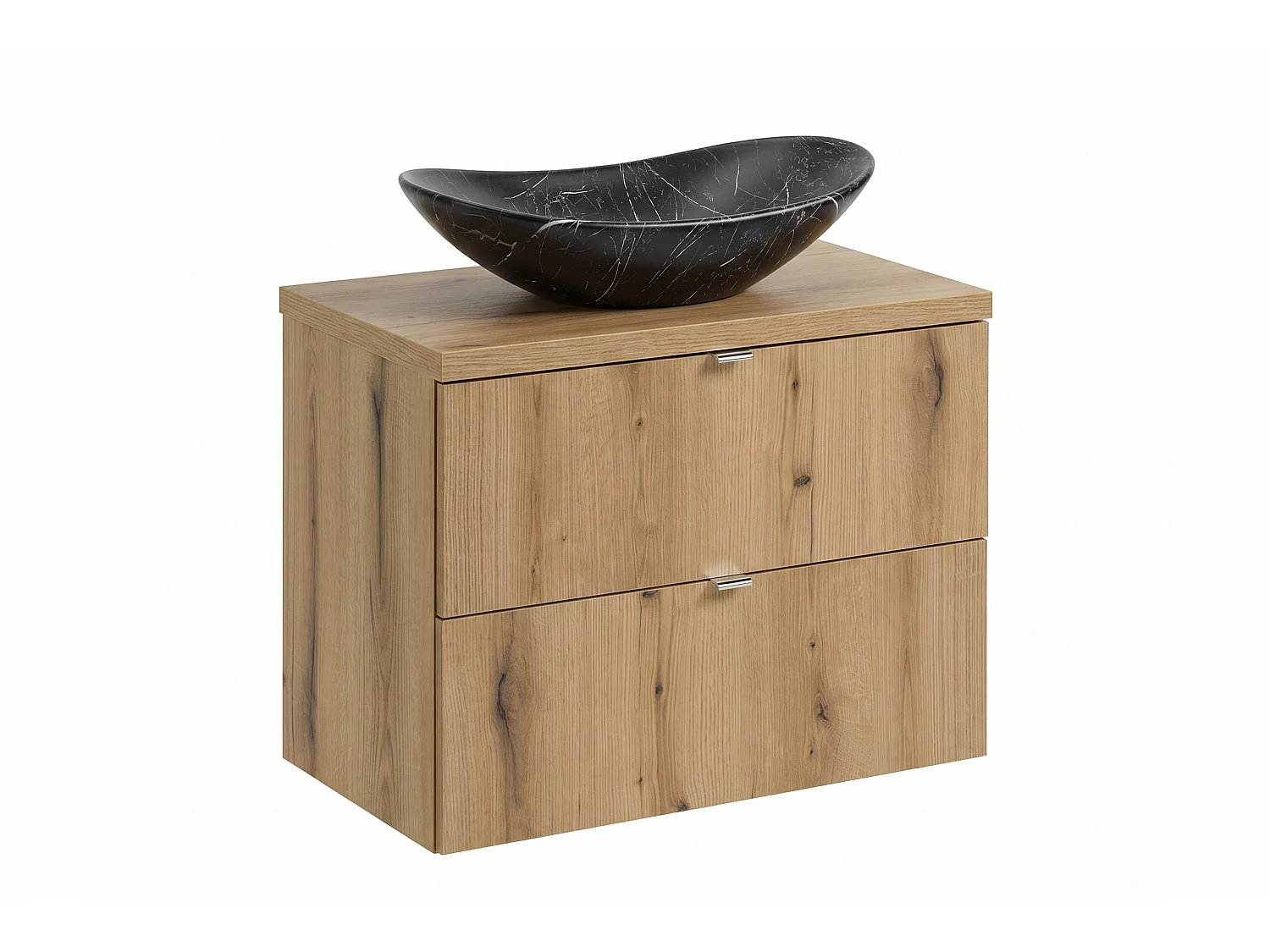 Meuble Aluston avec lavabo de 80 cm et plan de travail