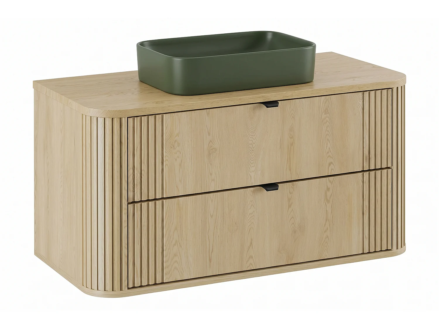Meuble Trento avec lavabo de 100 cm et plan de travail