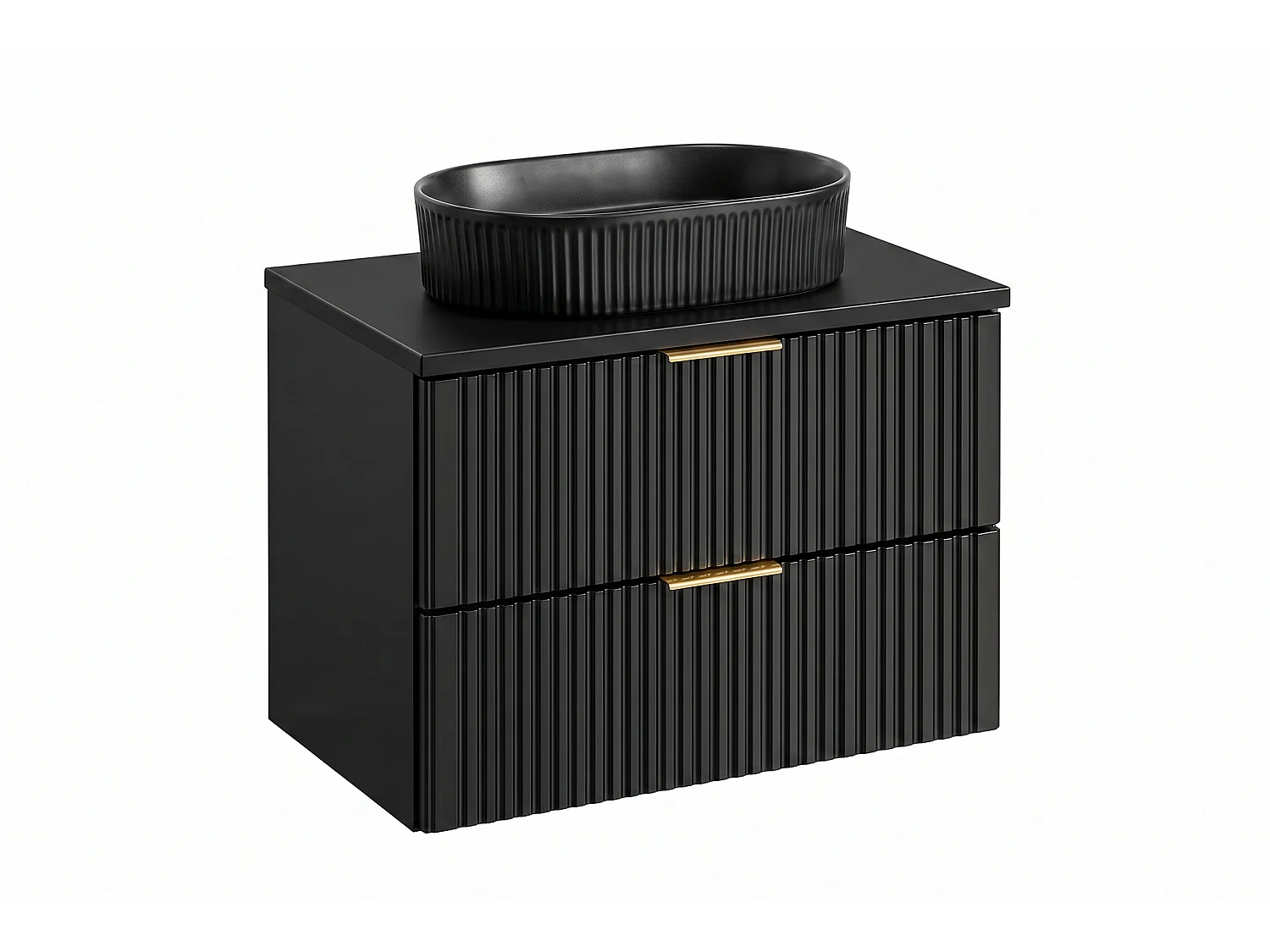 Meuble Pure avec lavabo de 60 cm et plan de travail