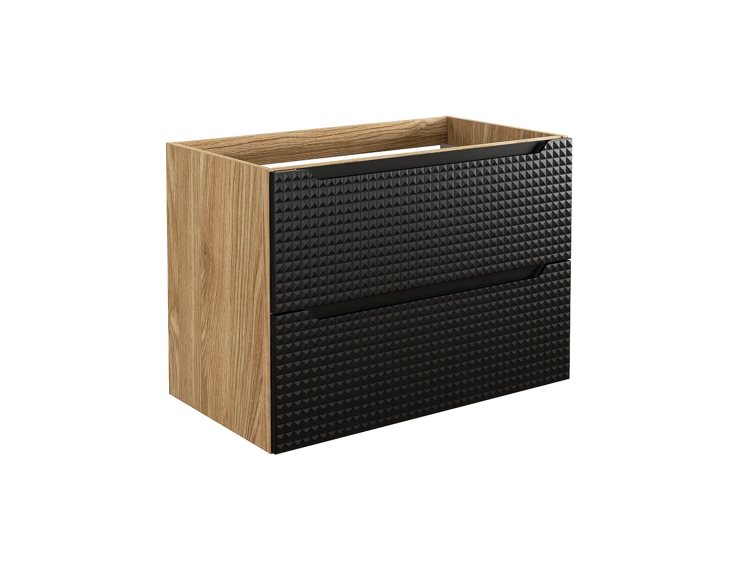 Meuble Norio avec lavabo de 80 cm et plan de travail