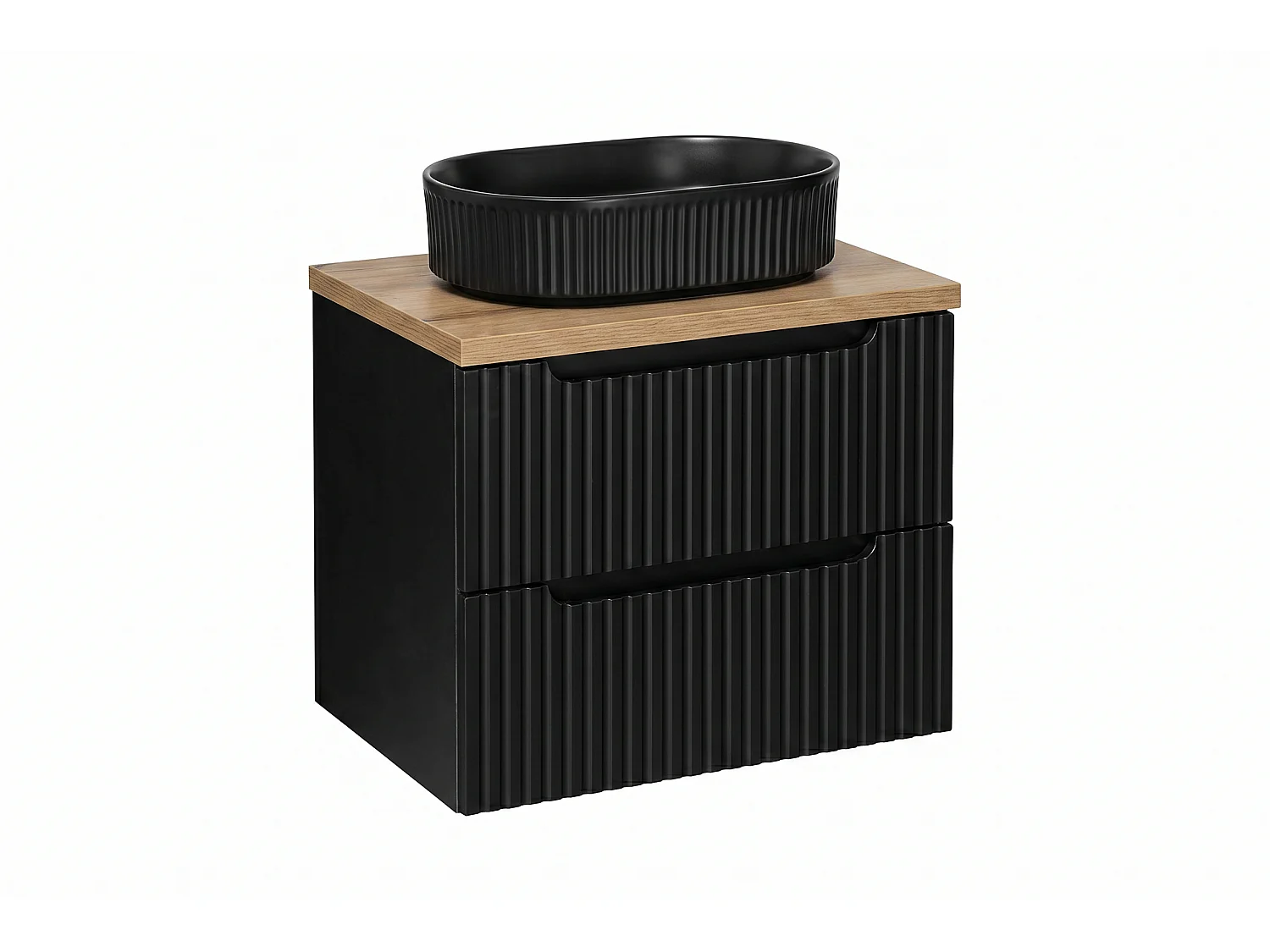 Meuble Ormino avec lavabo de 60 cm et plan de travail