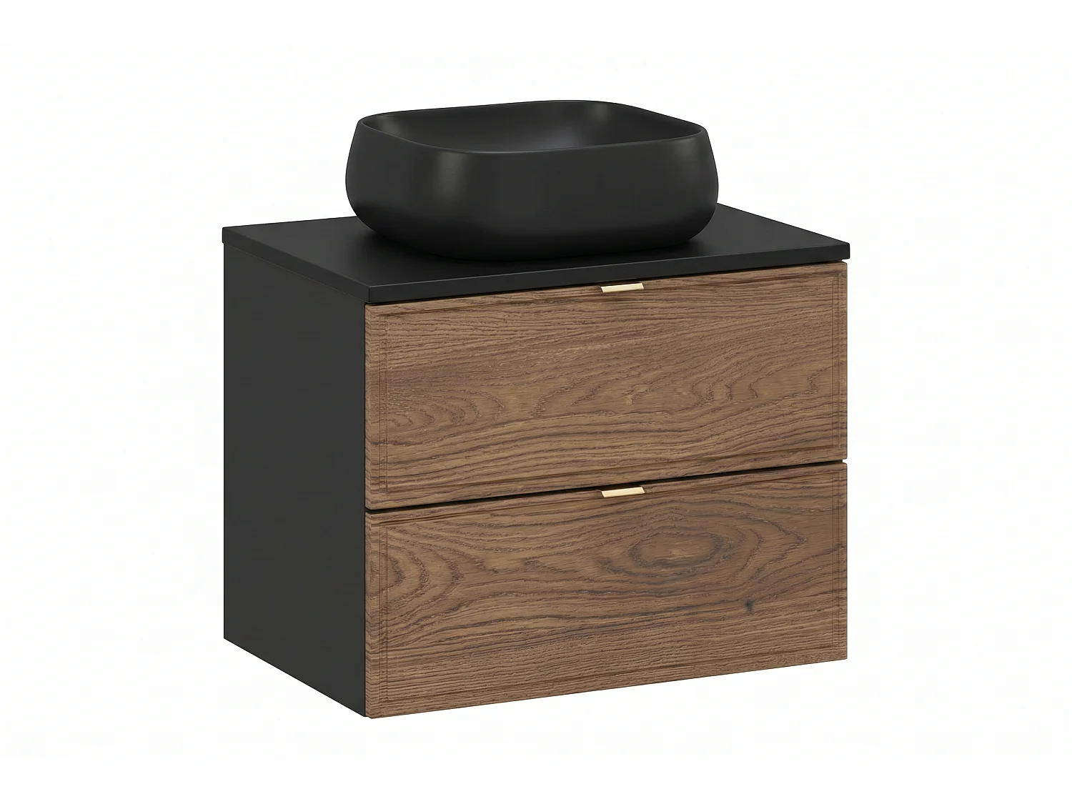 Meuble Yento avec lavabo de 60 cm et plan de travail