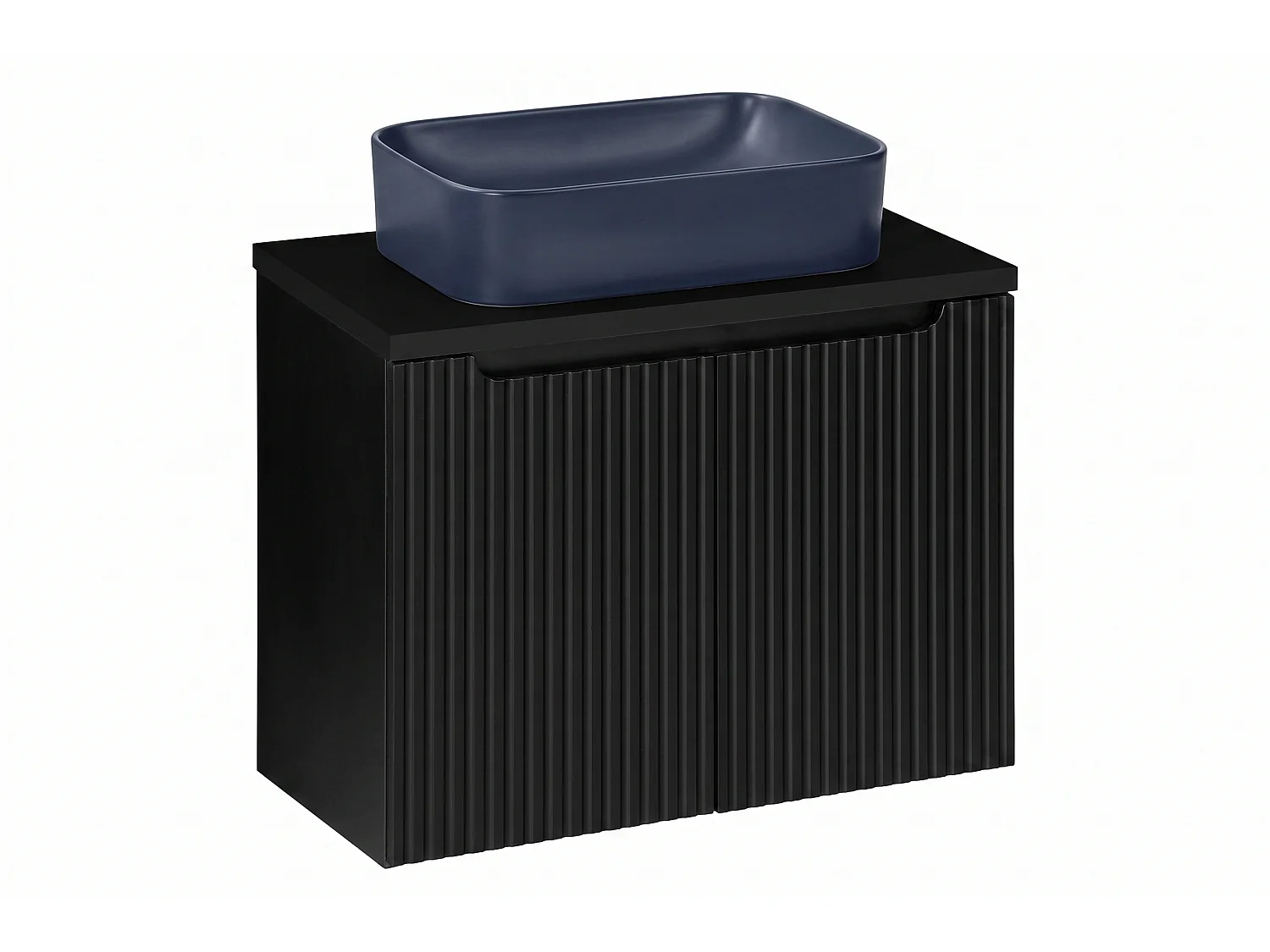 Meuble Zorano avec lavabo de 80 cm et plan de travail