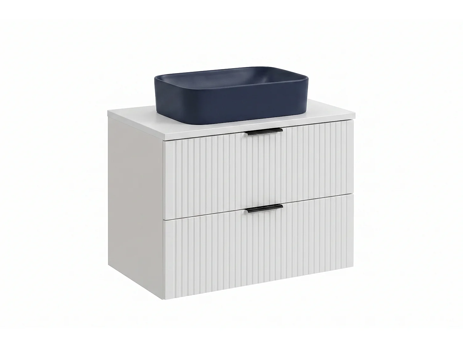 Mobile Serrano con lavabo da 80 cm e piano