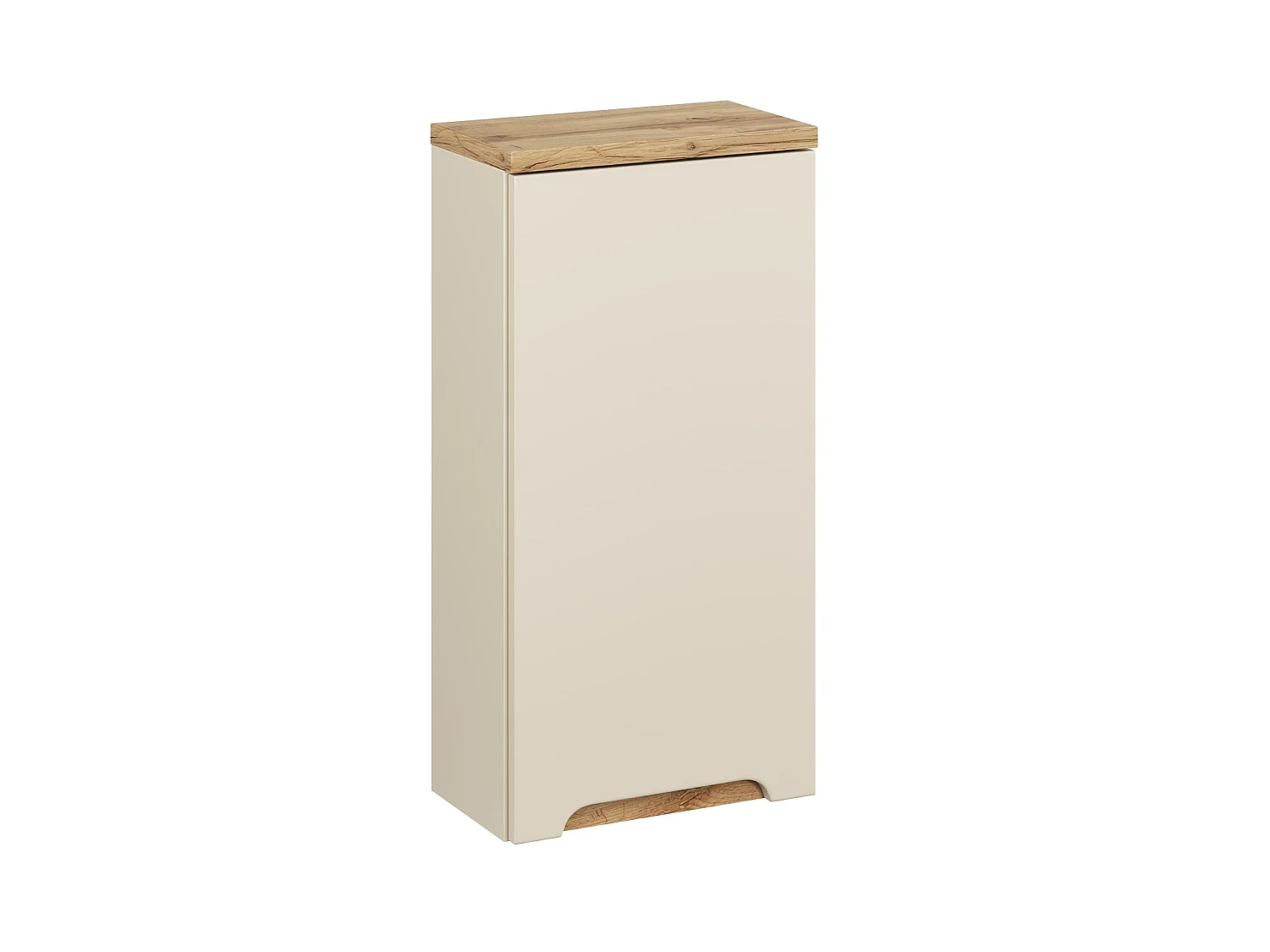 Set di mobili Bali Cashmere 80cm con lavabo SKY, armadio alto e armadio basso