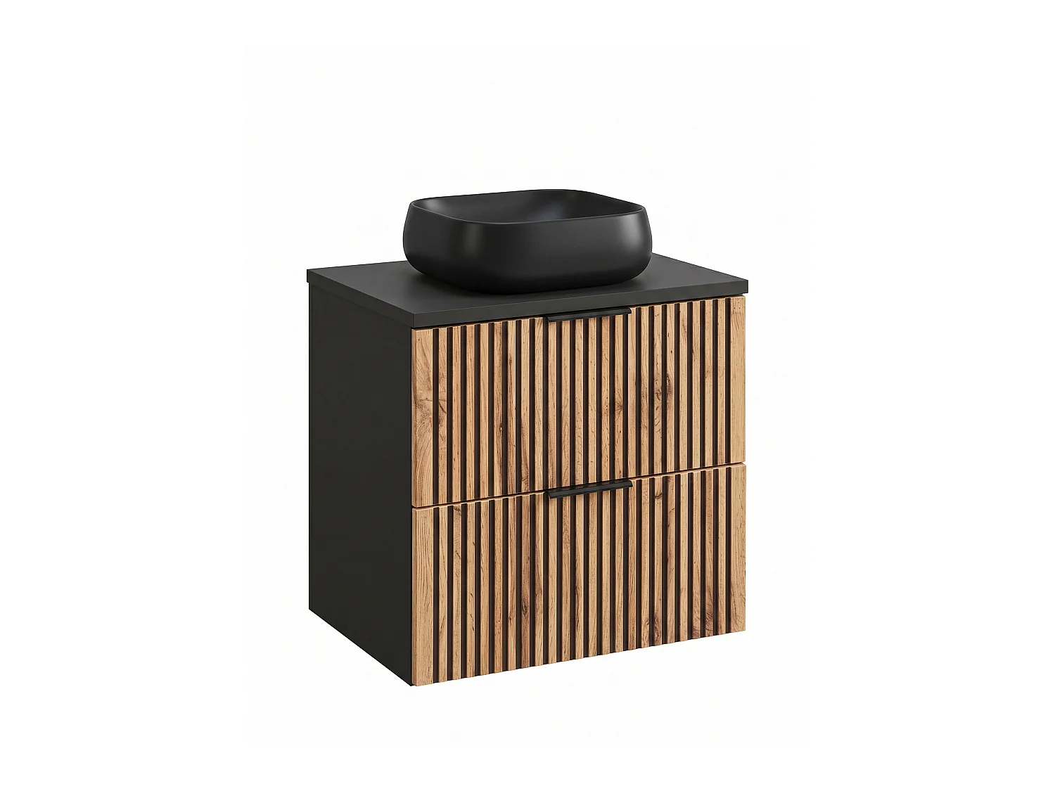 Meuble Kanto avec lavabo de 80 cm et plan de travail