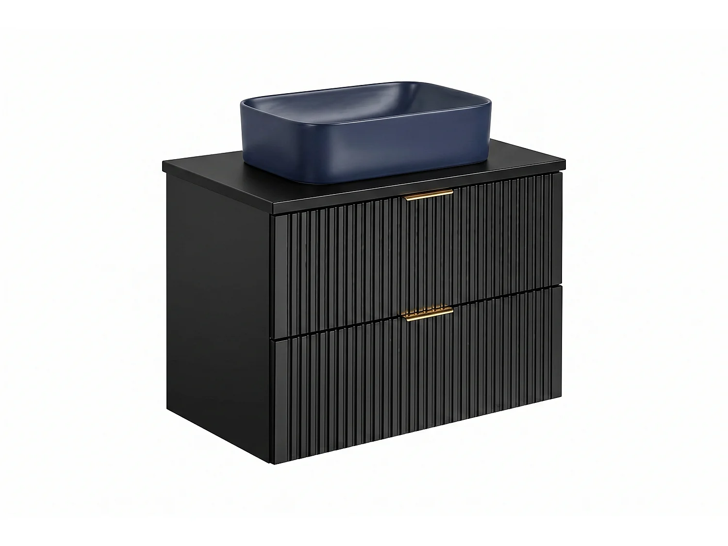 Meuble Gusto avec lavabo de 80 cm et plan de travail