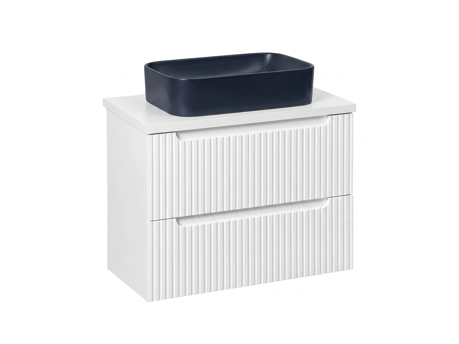 Armario Puro con lavabo de 80 cm y encimera