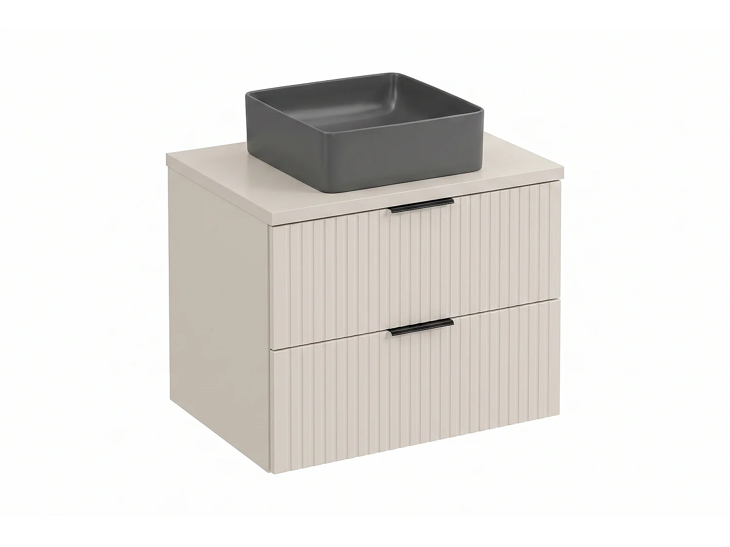 Mobile Tivoli con lavabo da 60 cm e piano di lavoro