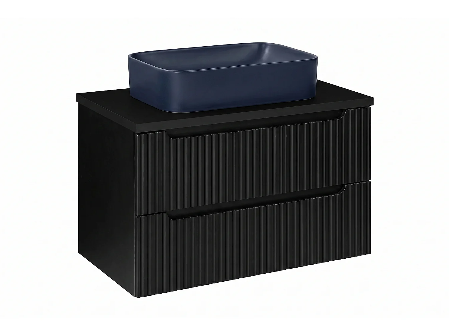 Meuble Eterno avec lavabo de 80 cm et plan de travail