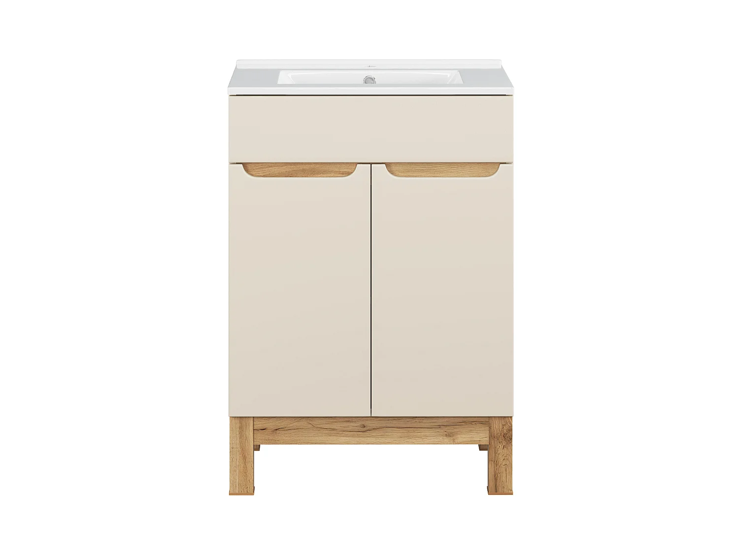 Set di mobili da 60cm con lavabo Lava - Bali Cashmere