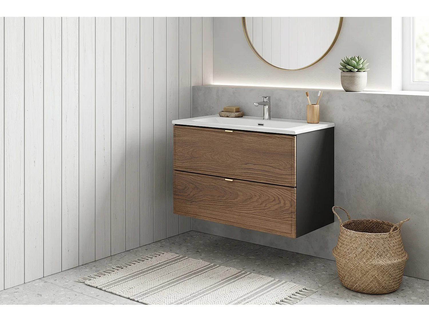 Ensemble de meubles Talia Casella 80cm avec lavabo SKY