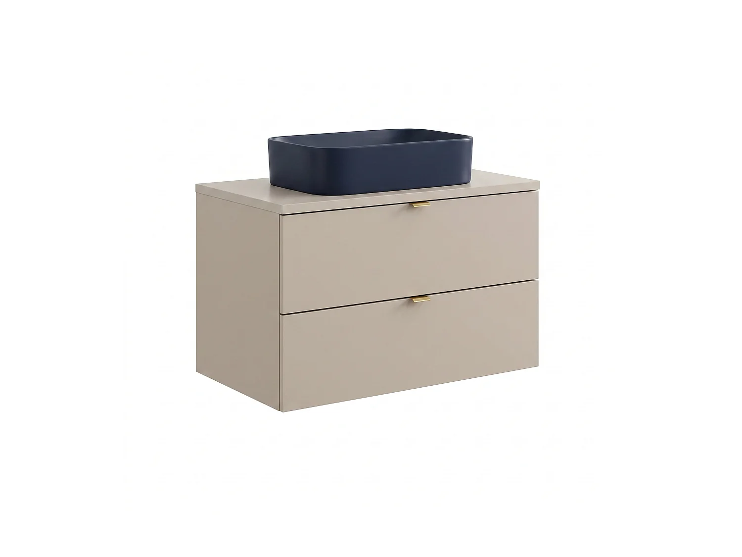 Mobile Faro con lavabo da 80 cm e piano
