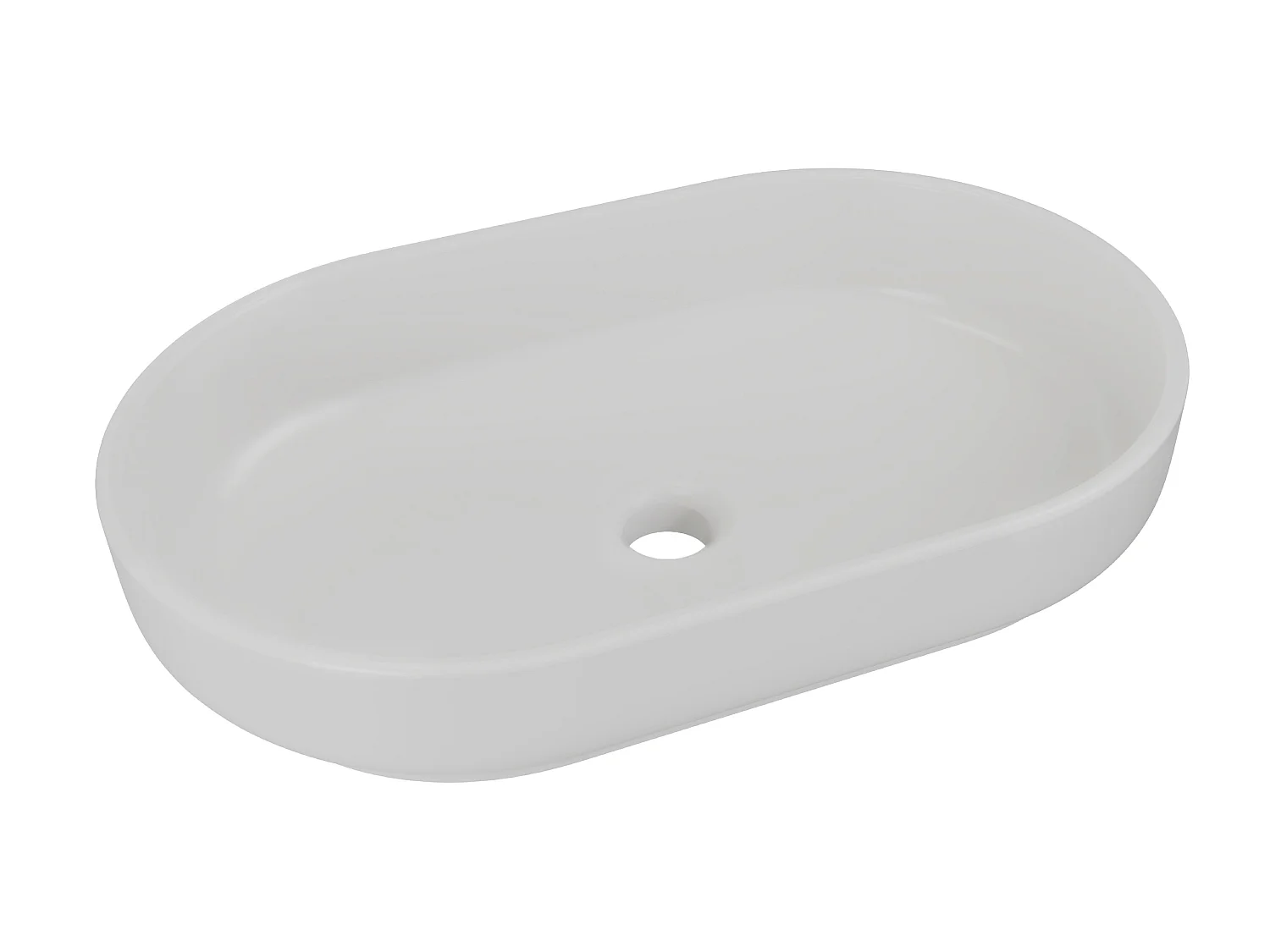 Set Ovalia Cremona 120cm con piano e lavabo da appoggio River