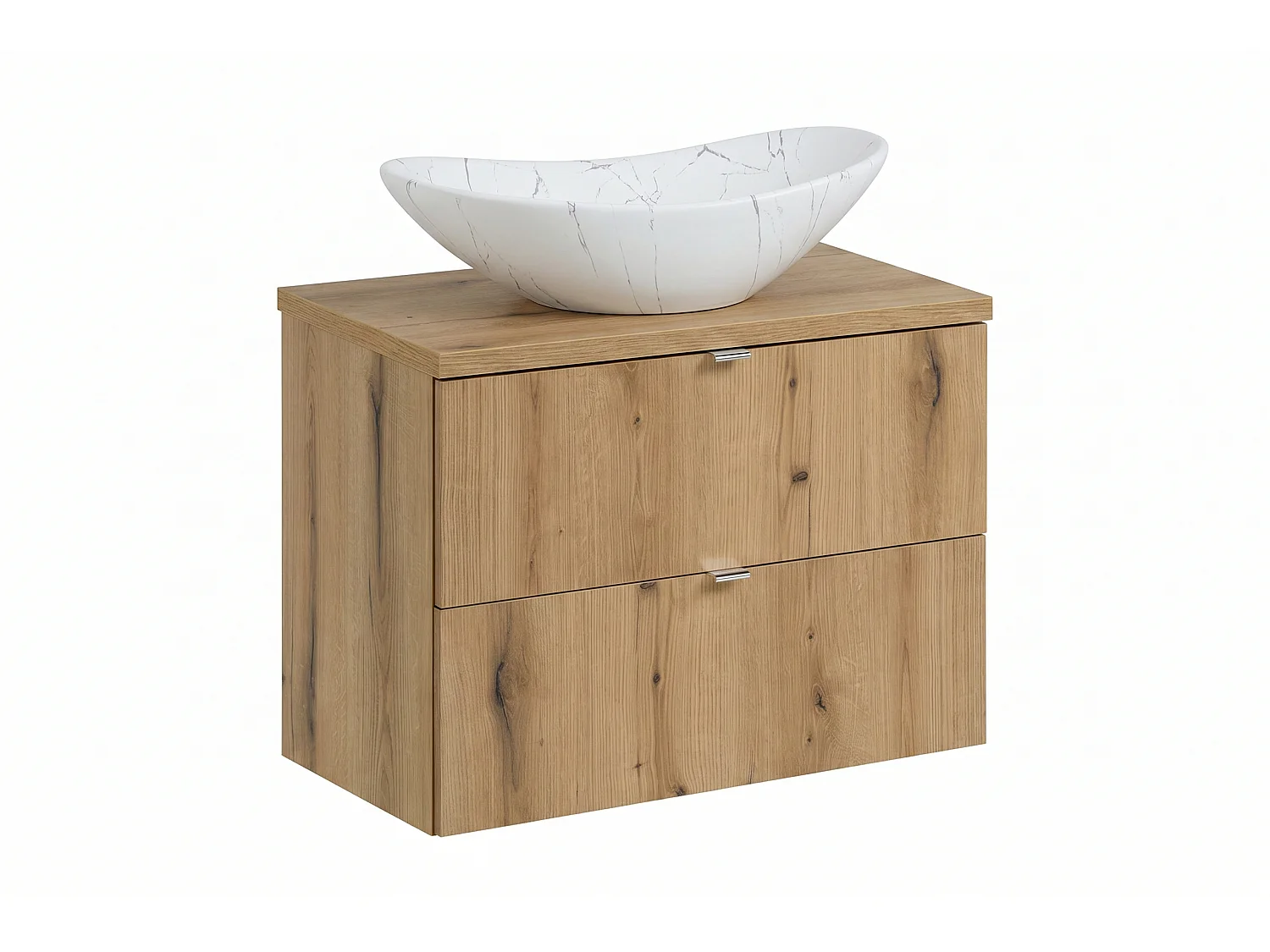 Meuble Valeno avec lavabo de 80 cm et plan de travail