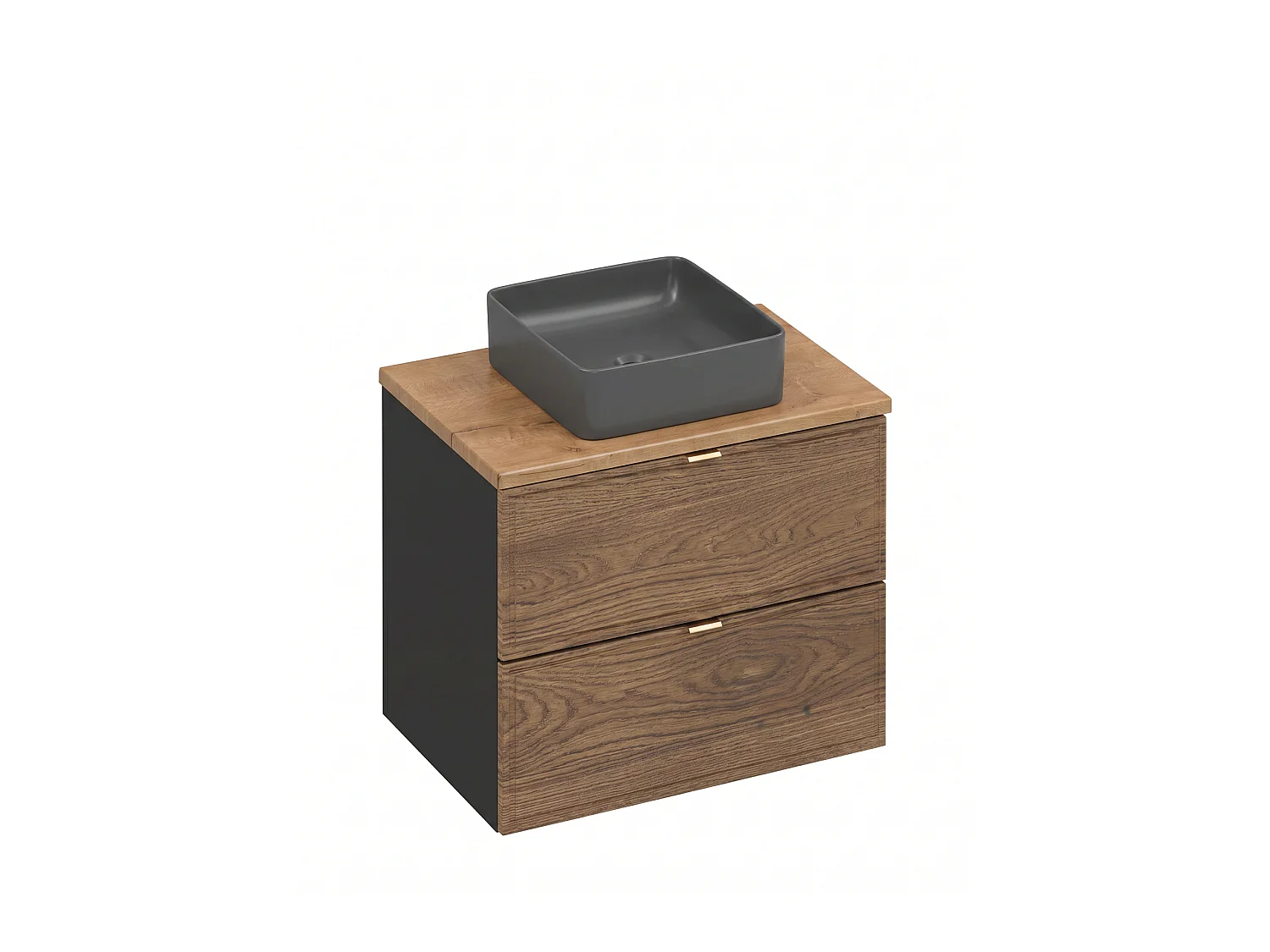 Meuble Dorian avec lavabo de 60 cm et plan de travail