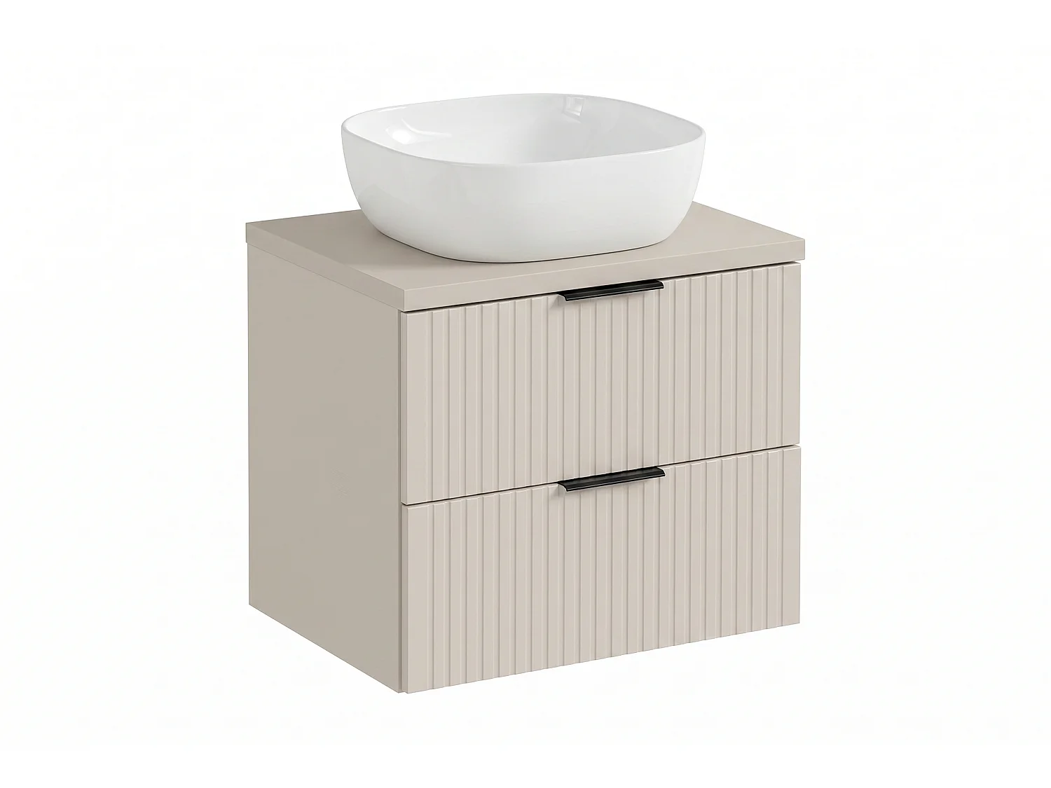 Armario Kando con lavabo de 60 cm y encimera