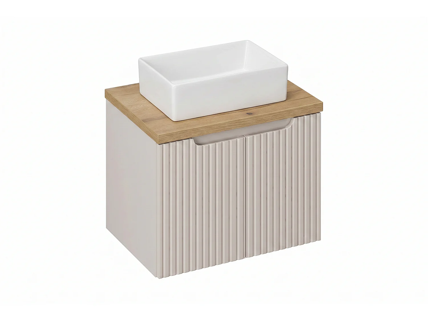 Meuble Torino Max avec lavabo de 50 cm et plan de travail