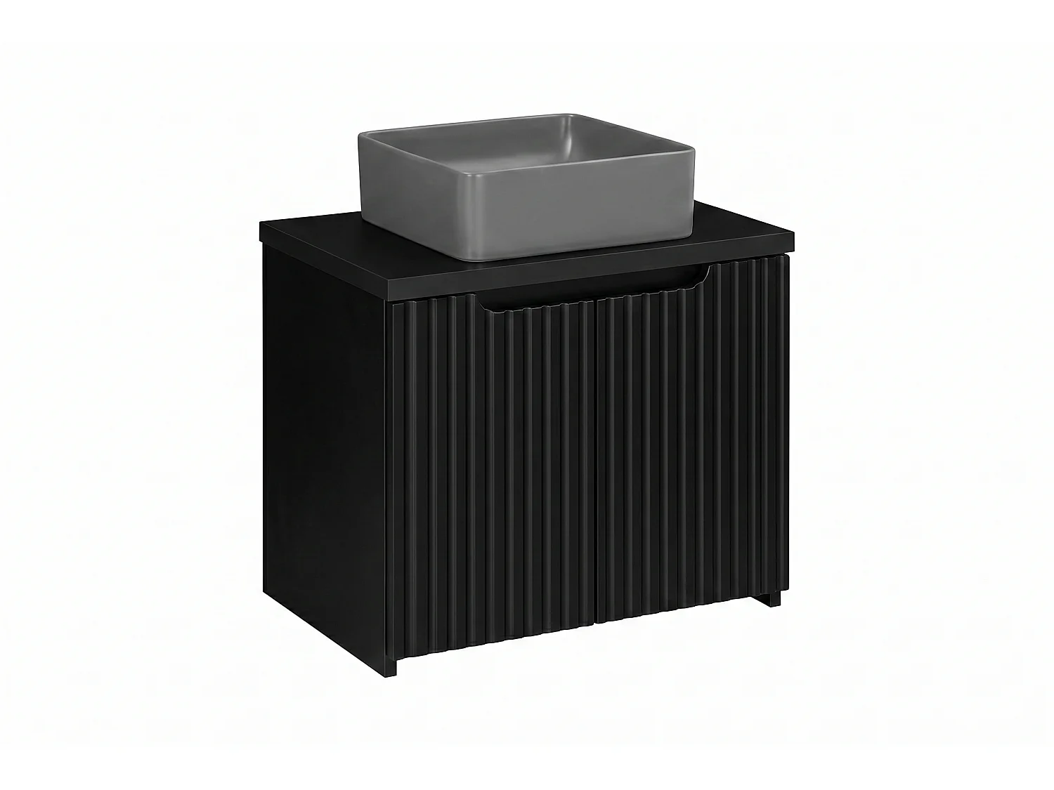 Meuble Montio avec lavabo de 50 cm et plan de travail