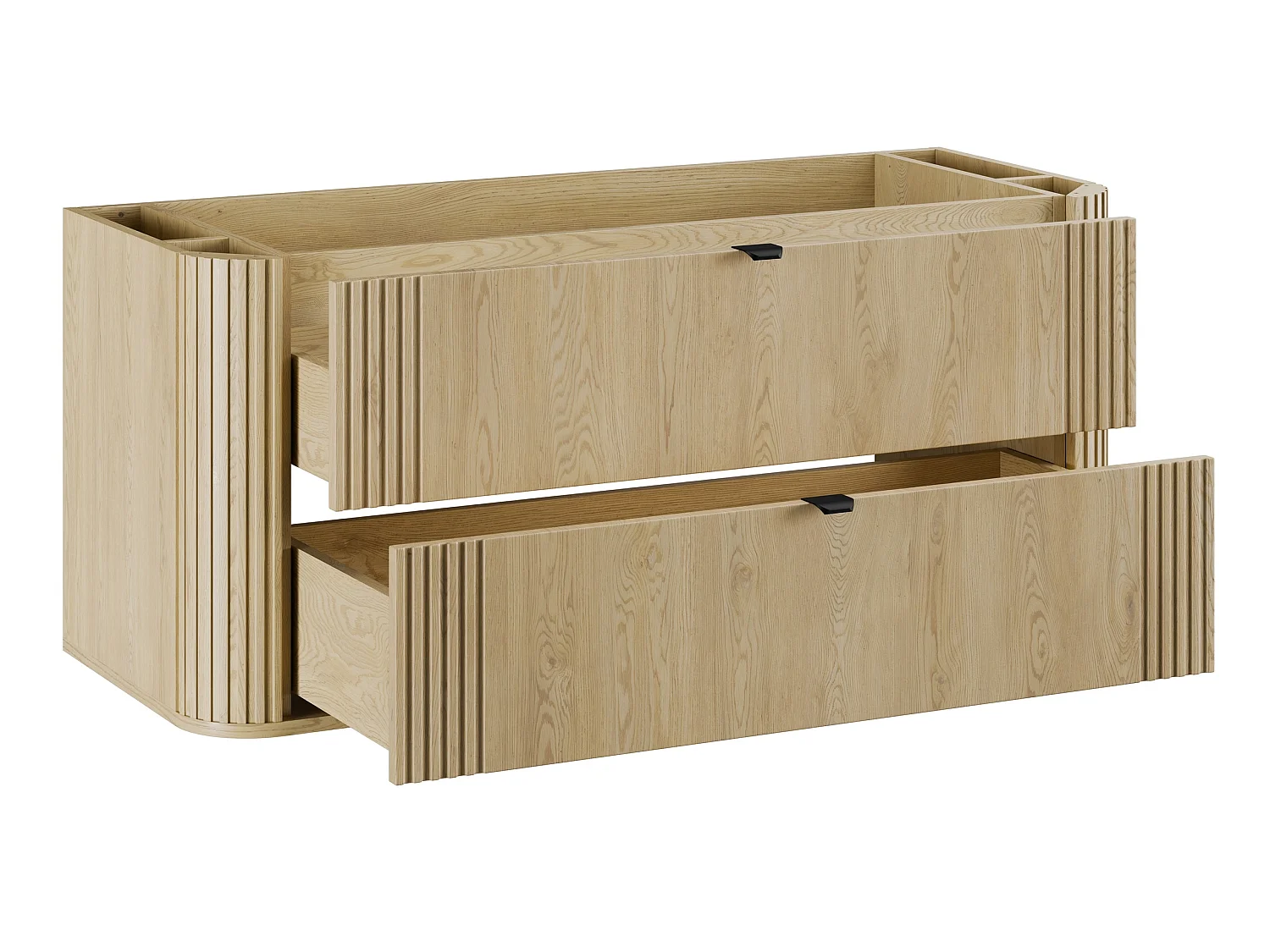Ovalia Cremona Meuble Sous Lavabo 120cm 2 Tiroirs