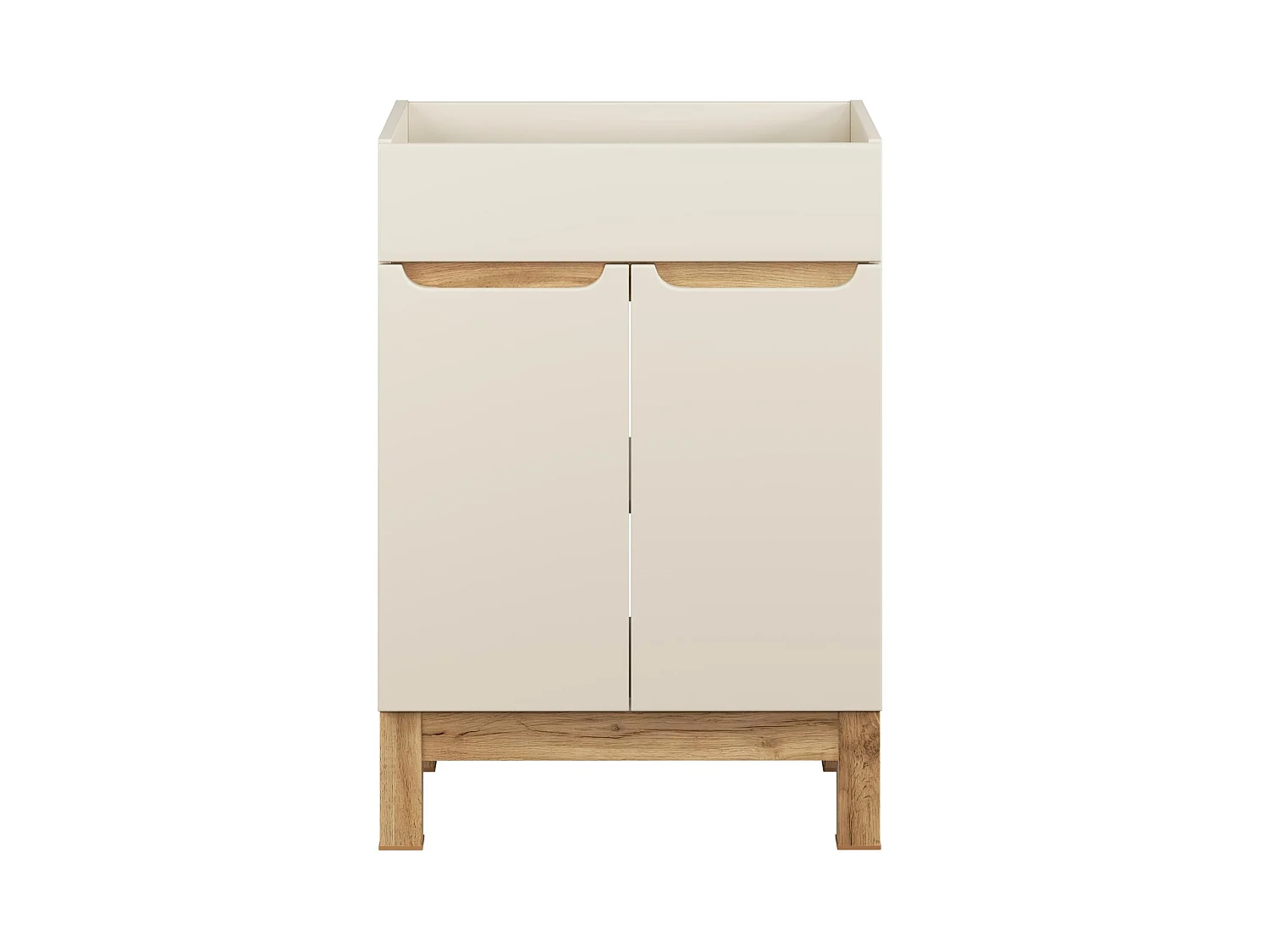 Bali Cashmere Armário Sob Lavabo 2 Portas 60cm