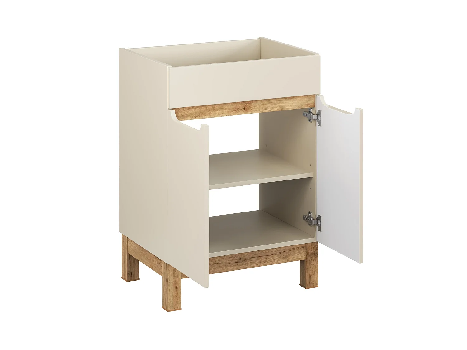 Bali Cashmere Armário Sob Lavabo 2 Portas 60cm