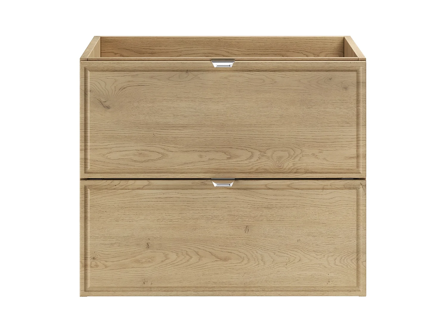 TERRA CREMONA Meuble Sous Lavabo 60cm 2 Tiroirs