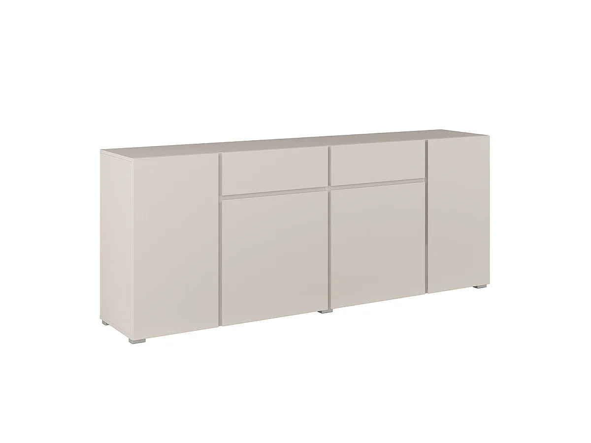 Buffet 4 portes 2 tiroirs Maxis Cachemire