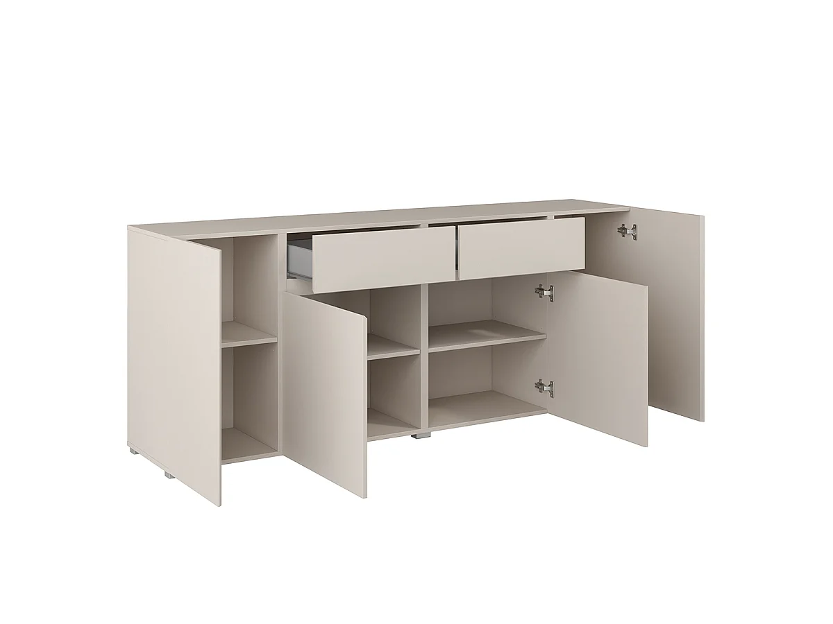 Buffet 4 portes 2 tiroirs Maxis Cachemire